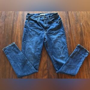 Levi’s Dark Wash 721 High Rise Skinny Jeans Women’s 30